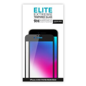 Linocell Elite Extreme Curved Skjermbeskytter for iPhone 6, 7, 8 og SE (2020/2022)