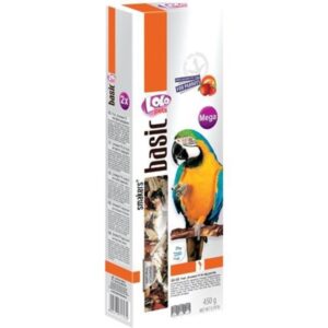 Lolo Pets 2x seed sticks MEGA parrot fruit