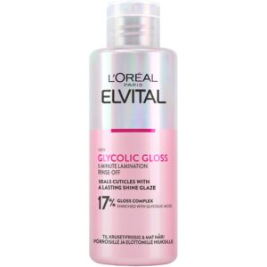 L'Oréal Paris Elvital Glycolic Gloss 5-Minute Lamination Rinse-Off - 200 ml