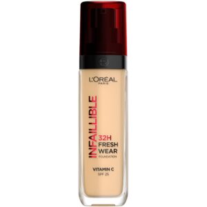 L'Oréal Paris Infaillible 32H Fresh Wear Foundation Natural Beige 125 - 30 ml