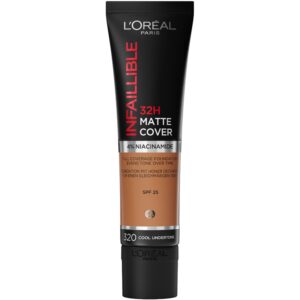 L'Oréal Paris Infaillible 32H Matte Cover Foundation 320 Cool Undertone - 30 ml