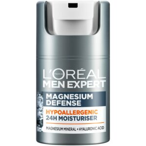 L'Oréal Paris Men Expert Magnesium Defence Hypoallergenic 24H Moisturiser - 50 ml