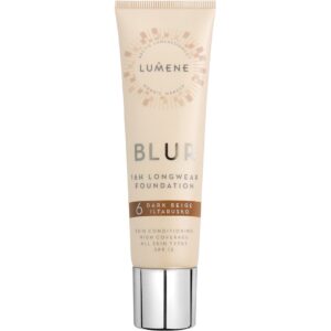 Lumene Blur 16H Longwear Foundation SPF15 6 Dark Beige - 30 ml