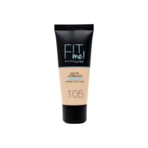 Maybelline Fit Me Matte + Poreless Foundation - Natural Ivory 105 30 ml