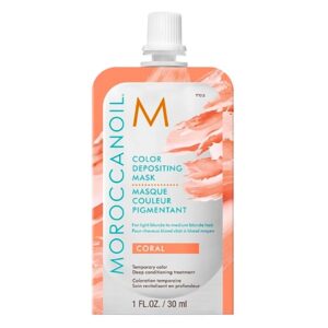 Moroccanoil Color Depositing Mask Coral Color Creme - 30 ml