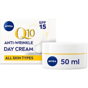 Nivea Q10 Power Firming Day Cream SPF15 Anti-Wrinkle Moisturizing Day Cream SPF15 - 50 ml