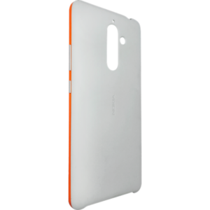 Nokia 7 Plus Soft - Touch Case - Lightgrey/Copper