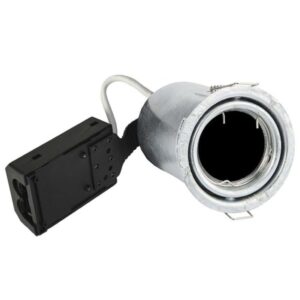 Nordtronic Giada 230v gu10 downlight w/o light source galvanized steel