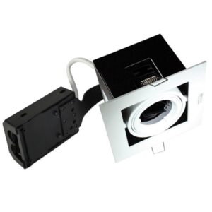 Nordtronic Perla 230v gu10 downlight w/o lightsource white