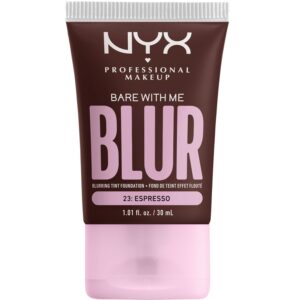 NYX Professional Makeup Bare With Me Blur Tint Foundation Espresso - Deep Espresso with a Cool Undertone 23 - 30 ml