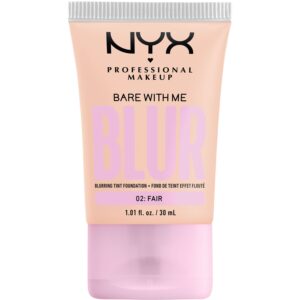 NYX Professional Makeup Bare With Me Blur Tint Foundation FAIR 02 - 30 ml