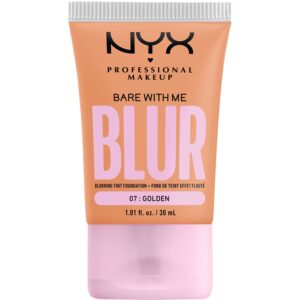 NYX Professional Makeup Bare With Me Blur Tint Foundation GOLDEN 07 - 30 ml