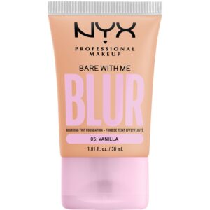 NYX Professional Makeup Bare With Me Blur Tint Foundation VANILLA 05 - 30 ml