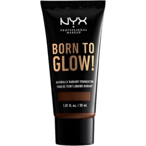 NYX Professional Makeup Born To Glow Naturally Radiant Foundation Warm Walnut - 30 ml