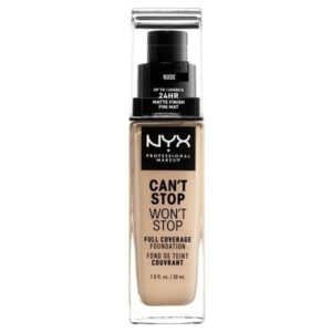 NYX Professional Makeup Can't Stop Won't Stop Foundation - Nude 30 ml