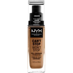 NYX Professional Makeup Can't Stop Won't Stop Foundation Cinnamon - 30 ml