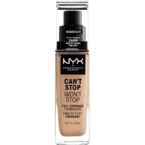 NYX Professional Makeup Can't Stop Won't Stop Foundation Medium olive - 30 ml