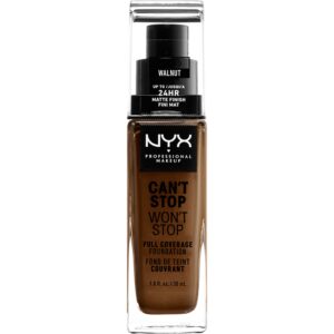 NYX Professional Makeup Can't Stop Won't Stop Foundation Walnut - 30 ml