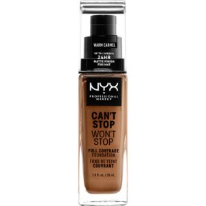 NYX Professional Makeup Can't Stop Won't Stop Foundation Warm carmel - 30 ml