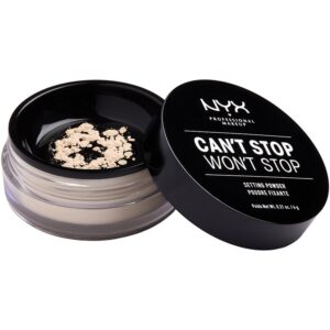 NYX Professional Makeup Can't Stop Won't Stop Setting Powder Light - 6 g