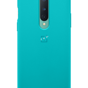 OnePlus 8 - Sandstone Bumper Case - Cyan