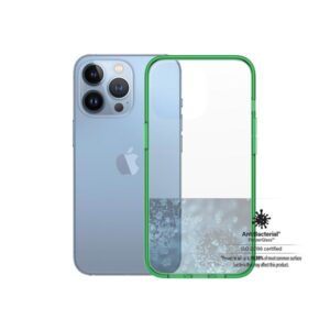 PanzerGlass Apple iPhone 13 Pro AntiBacterial ClearCase Pro - Lime