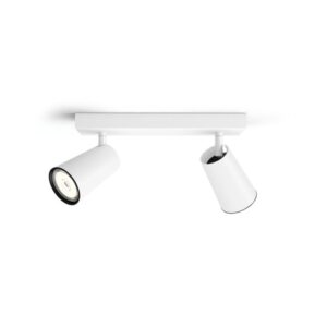 Philips PAISLEY bar/tube white 2xNW