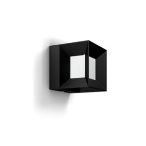 Philips Parterre wall lantern black 1x8W 230V