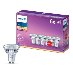 Philips Philips LED-pære GU10 355 lm 6-pk.