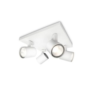 Philips Runner plate/spiral white 4x50W 230V