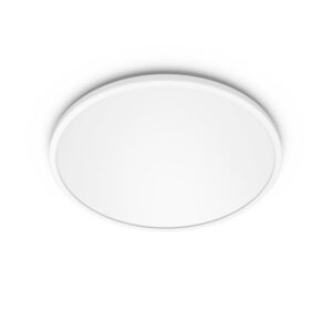 Philips Superslim CL550 Ceiling lamp Ø250 mm LED 15W 2700K SceneSwitch IP20, White