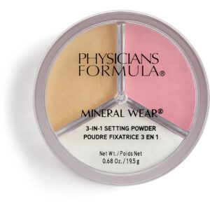 Physicians Formula Mineral Wear® Mineral Wear 3-in1 Setting Powder Set/ Bright/ Bake