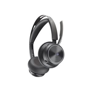Poly Voyager Focus 2 | On Ear Wireless headset | Microphone | Active noisereduction