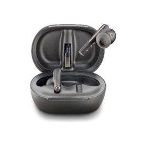 Poly Voyager Free 60+ Black | Bluetooth in-ear Headset | Incl. Touchscreen Charge Case