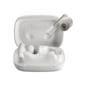 Poly Voyager Free 60 UC M White | Bluetooth in-ear Headset | Incl. Charge Case