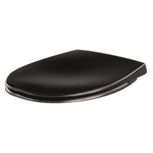 Pressalit scandinavia plus toiletseat with sc and lo black