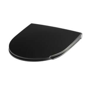 Pressalit Spira art toiletseat black with soft close and quick release