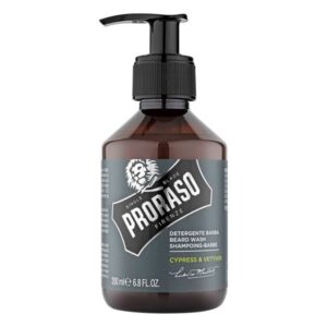 PRORASO Beard shampoo Cypress & Vetiver - 200 ml.