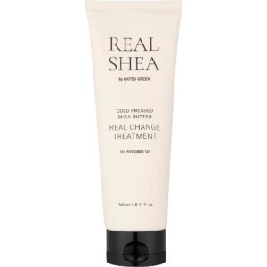 Rated Green Cold Pressed Shea Butter Real Change Treatment 240 ml