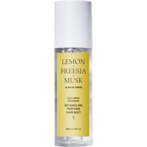 Rated Green Detangling Perfume Hair Mist Lemon-Freesia-Musk - 80 ml