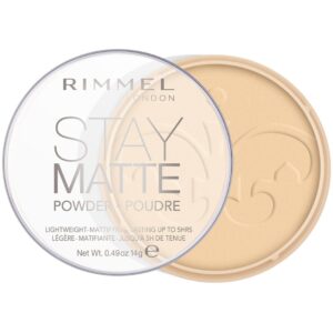 Rimmel London Stay Matte Pressed Powder Transparent 001 - 14 g