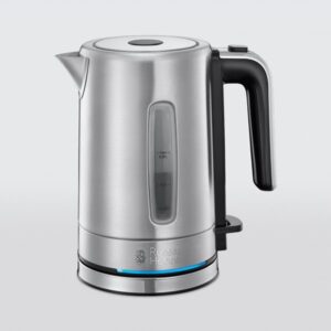 Russell Hobbs Vannkoker Compact Home 24190-70 - Børstet rustfritt stål/svart - 2200 W