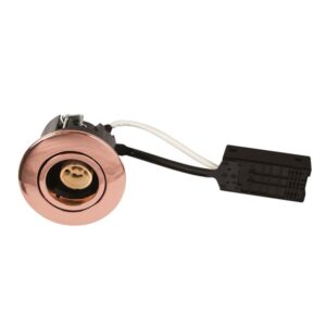 Scan Products Luna quick install 230v gu10 ip44 copper round