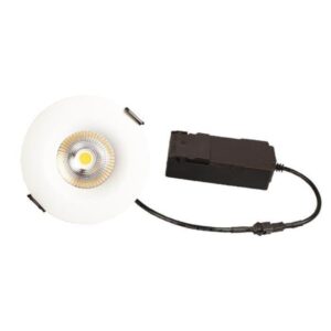 Scan Products Sabina lp fixed 230v dimmable flicker free 5.4w 3000k cri90