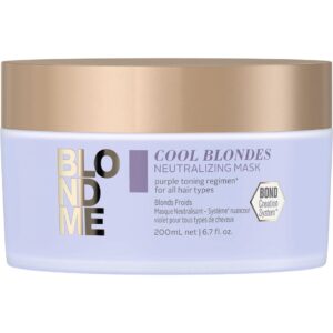 Schwarzkopf Professional Blondme Cool Blondes Neutralizing Mask - 200 ml