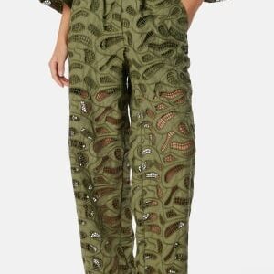SELECTED FEMME Slfallia HW Broderi Pant Olive 36