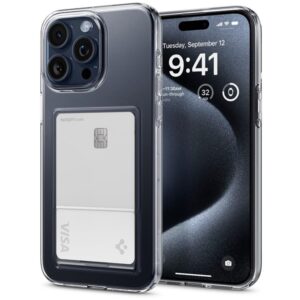 Spigen Crystal Slot - crystal clear - iPhone 15 Pro