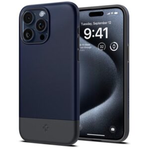 Spigen Style Armor MagSafe - midnight indigo - iPhone 15 Pro Max