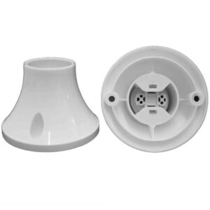 Teknisk Belysnings Industri E27 spot light with straight white base