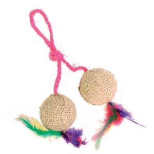Trixie 2 Balls on a Rope ø4.5
